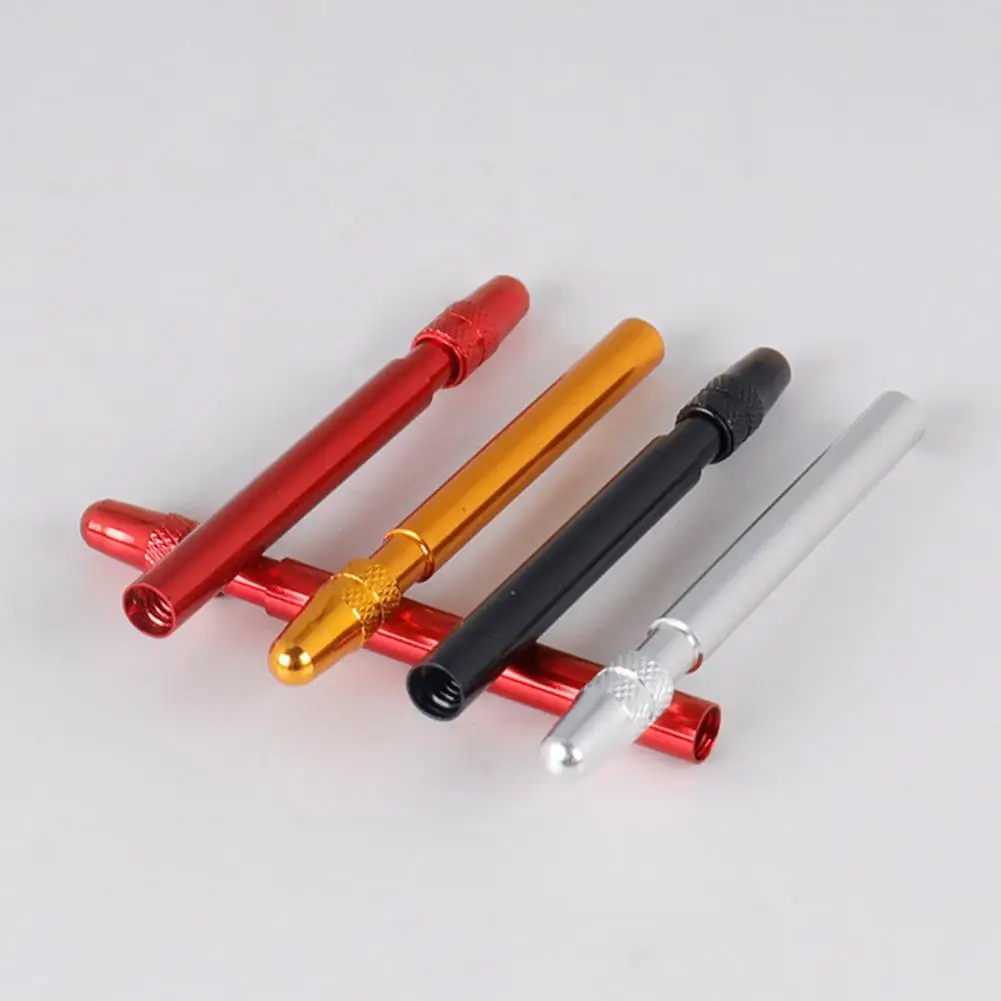 2Pcs Sturdy Bicycle Valve Extender  Anodized Treatment Accessories Air Valve Extender  Professional Bike Valve Extension