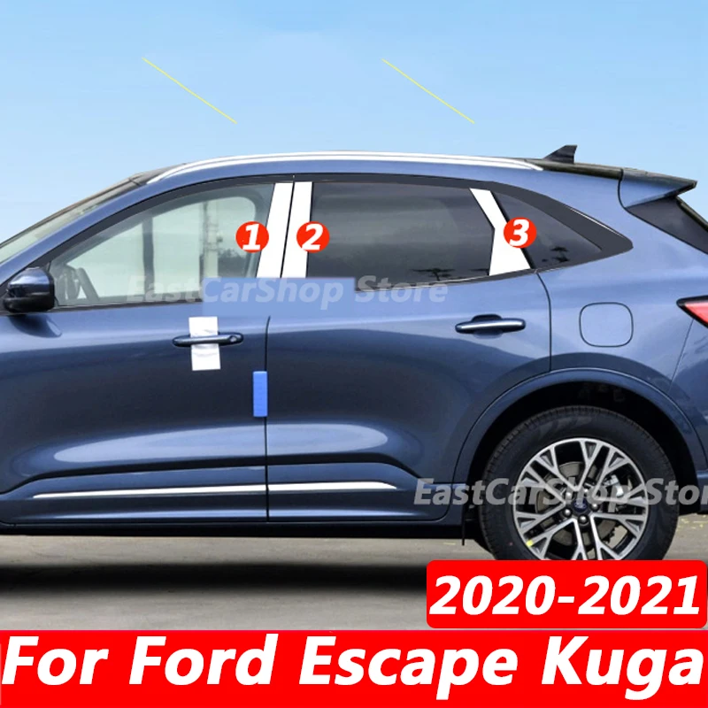 

Автомобильная хромированная защита из нержавеющей стали для Ford Escape Mk4 Kuga Mk3 2020 2021