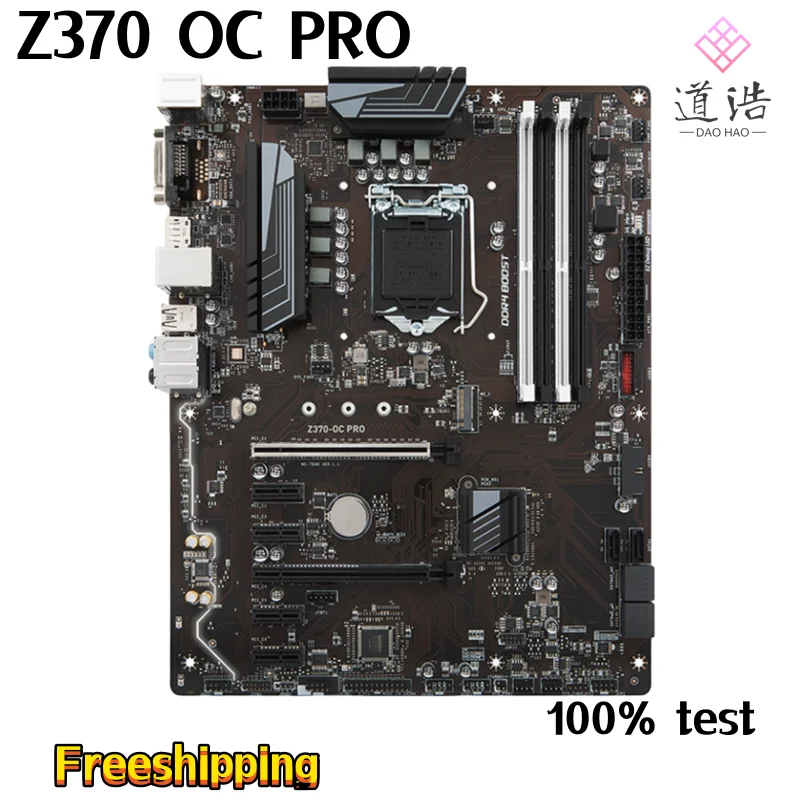 

For Z370 OC PRO Motherboard 64GB M.2 LGA 1151 DDR4 ATX Z370 Mainboard 100% Tested Fully Work