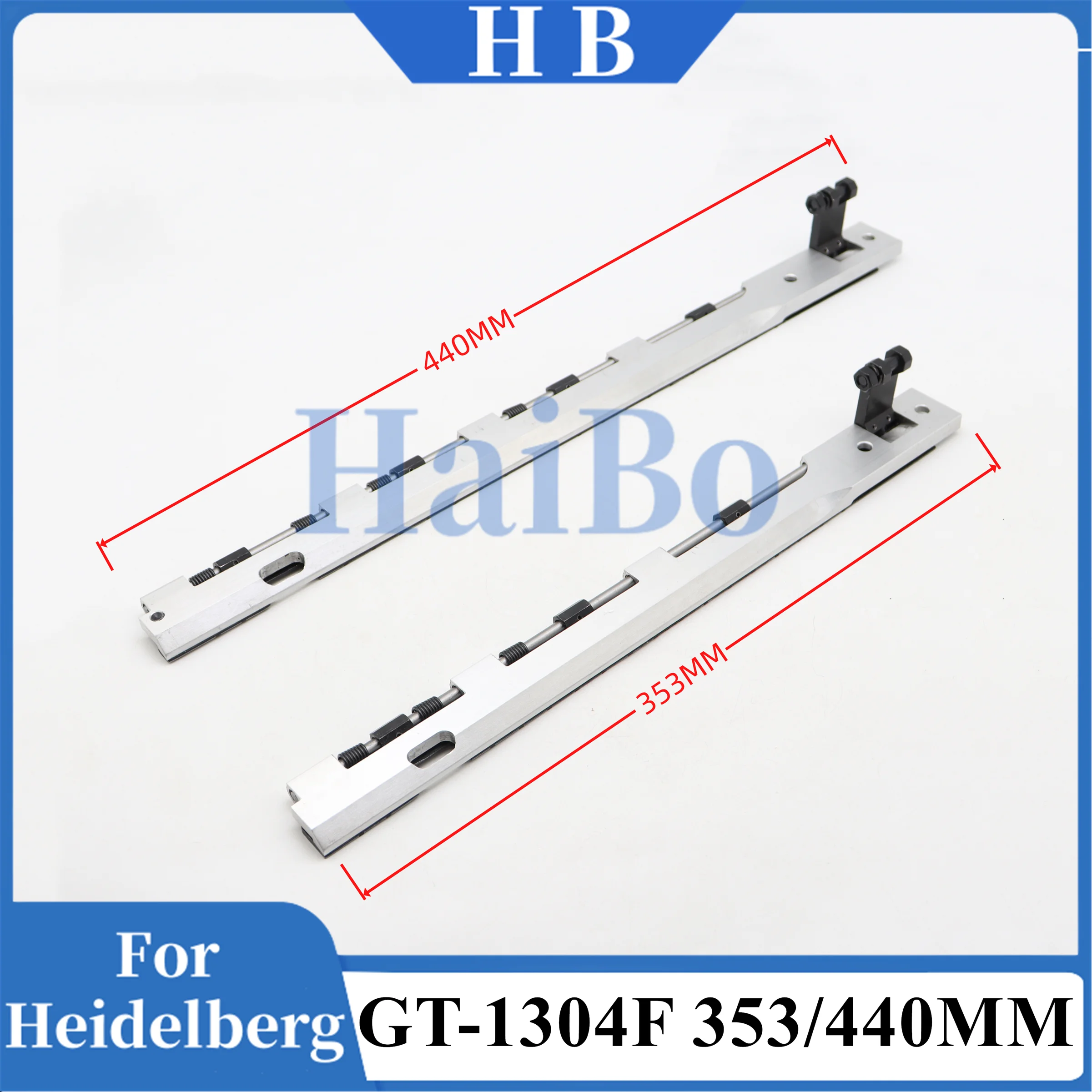 HaiBo Best Quality Offset Printing GT-1304F Gripper Bar 353MM 440MM for Lettering Machine