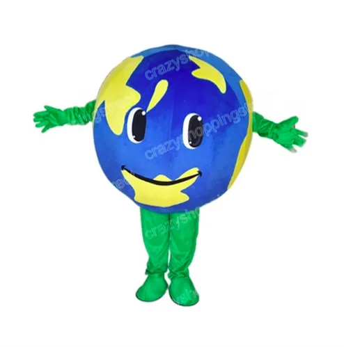

New Adult Hot Sale Foam High Quality The Earth Cartoon Mascot Costume Plush Christmas Fancy Dress Halloween Mascot Costume