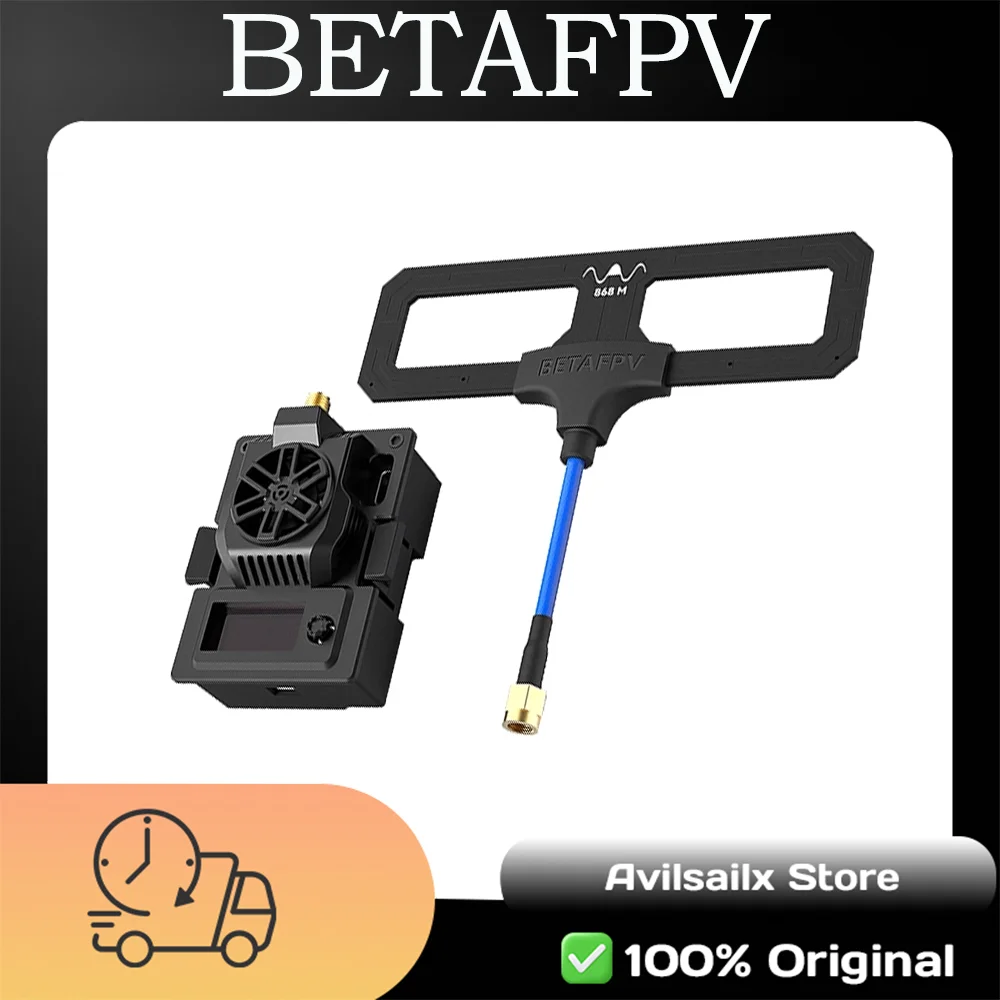 

BETAFPV Micro TX V2 ELRS 868MHz/915MHz 2W Module with TCXO & SMA Antenna for FPV Goggles, Long Range Drones and Quadcopters
