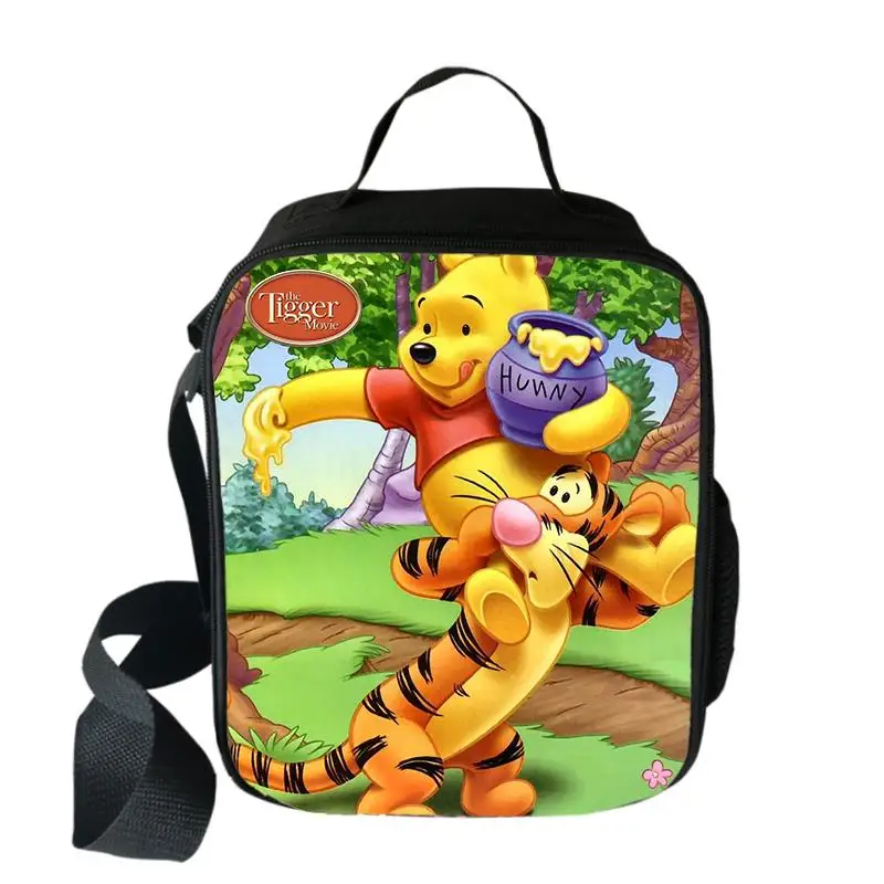 

The Tigger Movie Cooler Lunch Bag Girls Portable Thermal Food Picnic Bags for School Kids Boys Box Tote