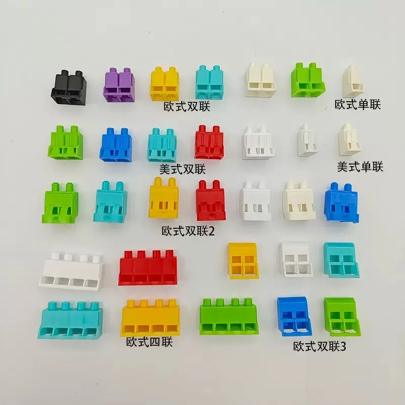 LC dust cap duplex 100pcs LC DX fiber optical connector Anti Dust Plug LC connector Dust Cover protective cap free shipping