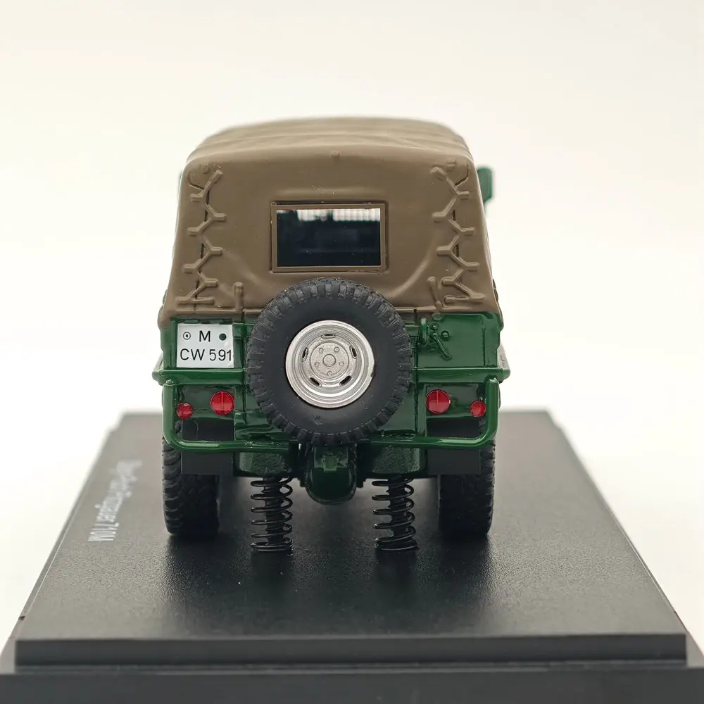 Neo Resina Modelo Carro Colisão, Auto Brinquedos, Presente, Verde, Mais Forte, 1:43 para Steyr-Puch Pinzgauer 710M