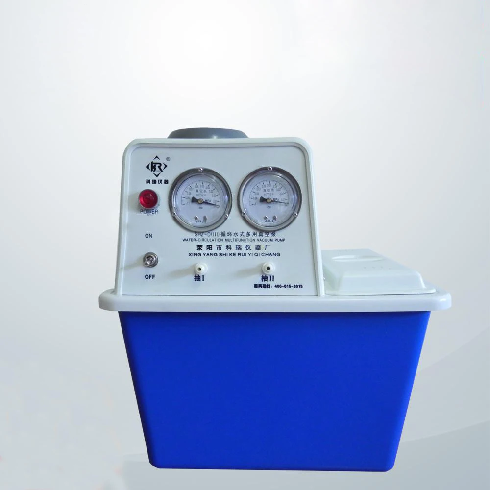 SHZ-D Water Circulating Multi-purpose Vacuum Pump Standard Anti-corrosion Double-table Double Pumping for Lab/Teaching