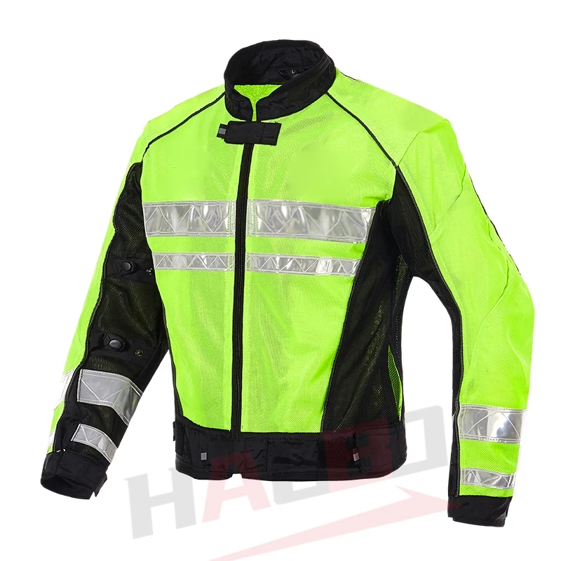 

Motorcycle Summer Breathable Jackets Men Moto Protective Gear Jacket Men Racing Reflective Mesh Clothing Motorbike Jackets