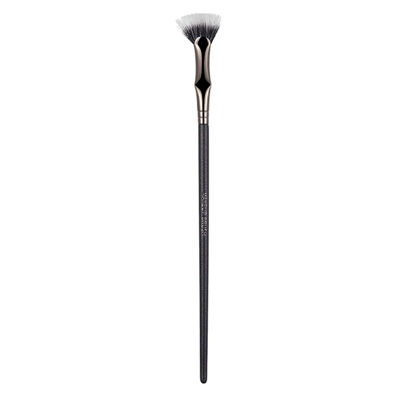 Brosse à cils professionnelle en forme d'éventail, applicateur cosmétique, cils naturels