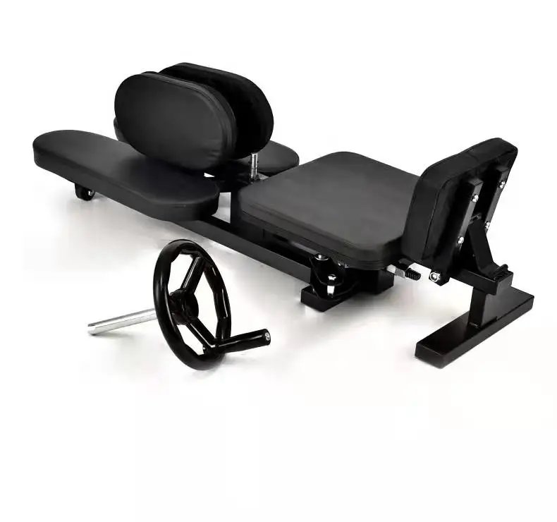 Machine de Yoga avec Roue Réglable et Siège de Grande Taille, Fente des Jambes, Prix Bon Marché