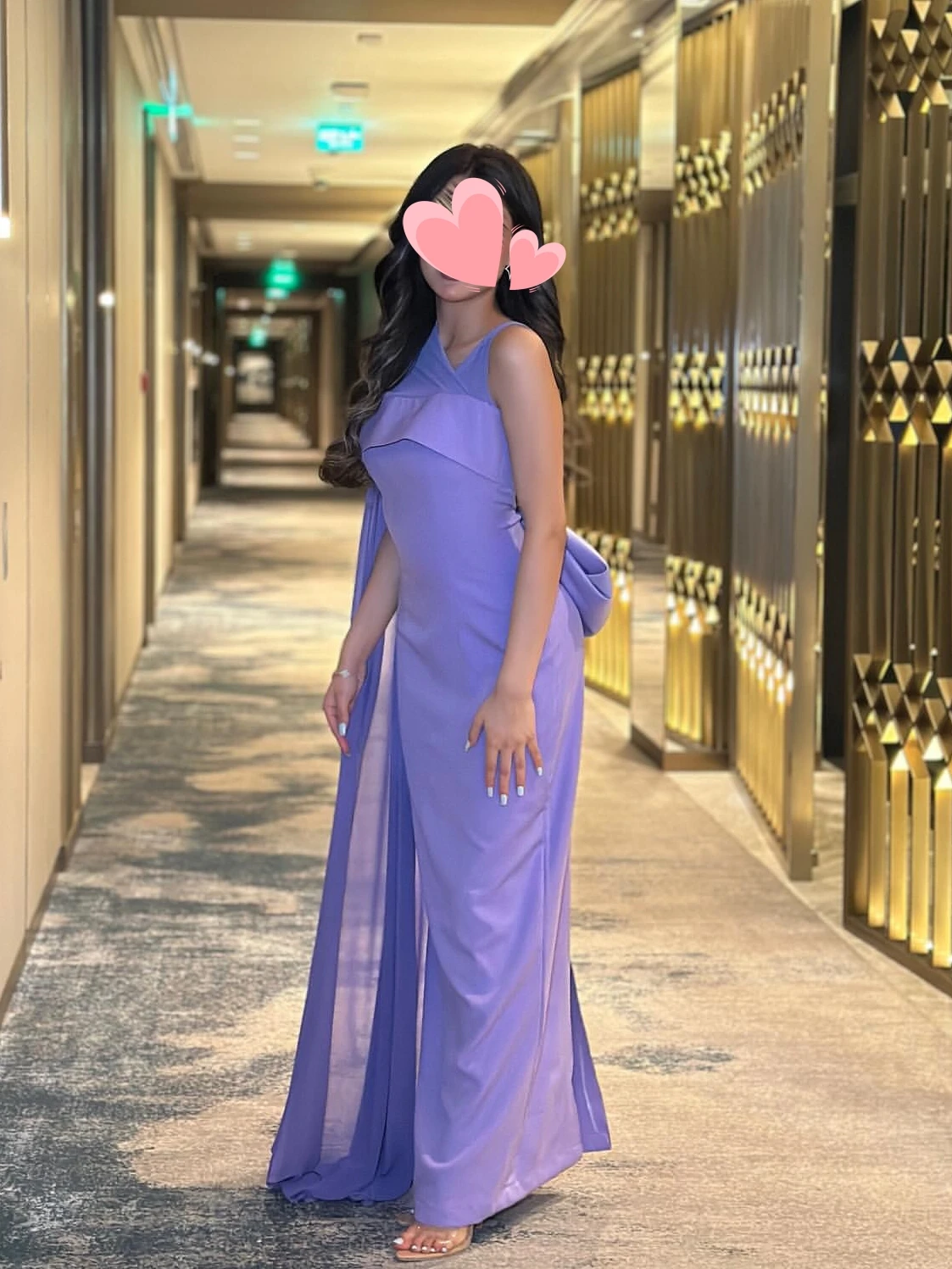 

Oisslec Prom Dress Elegant Vintage Sweet Lilac Bow Chiffon Stylish Customized Formal Occasion Prom Dress Evening Party Gowns