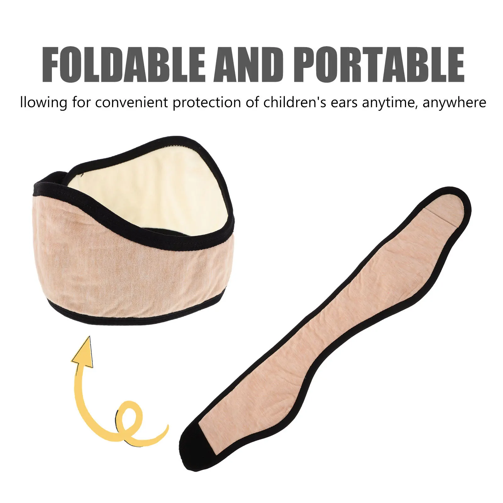 يفشل أذن النوم المانعة للضوضاء، مبطنة دافئة قابلة للتعديل لدراسة النوم والأنشطة الشتوية الخارجية وعازلة للصوت ومريحة #3