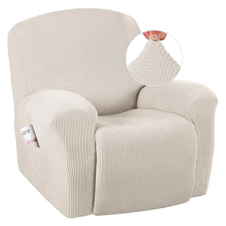 

Super Stretch Recliner Cover Recliner Couch Covers Recliner Chair Cover Form Fitted Non Slip Reclining Slipcovers for Standard L