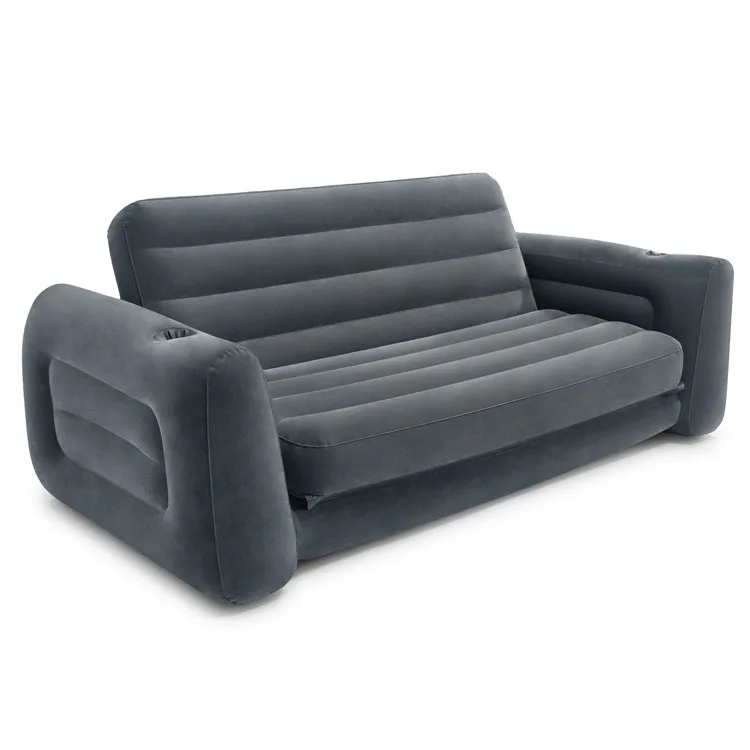High Quality Nordic Competitive Foldable Sleeper Living Room Pull Out Chair Sofas Furniture Folding air Inflatable Sofa Cum Bed