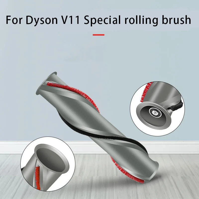 For Dyson V6 V7 V8 V10 V11 Vacuum Cleaner Roller Brush Direct Drive Electric Floor Replacement Brush Bristle Brush Accessories