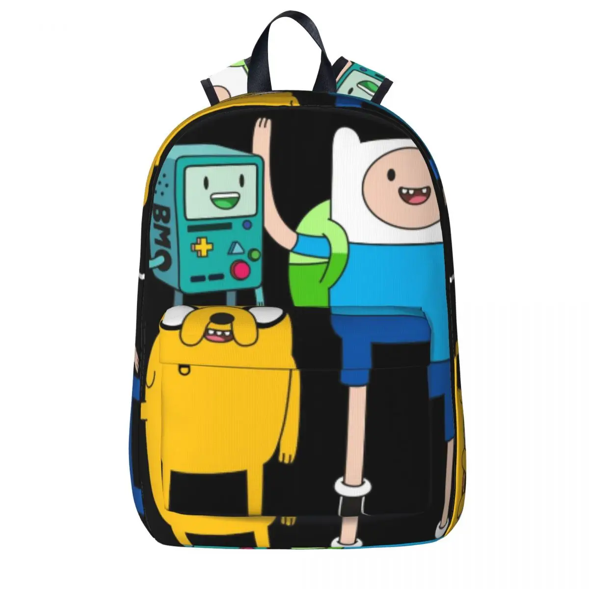 Finn Jake BMO Backpacks Large Capacity Student Book bag Shoulder Bag Laptop Rucksack Waterproof Children School Bag