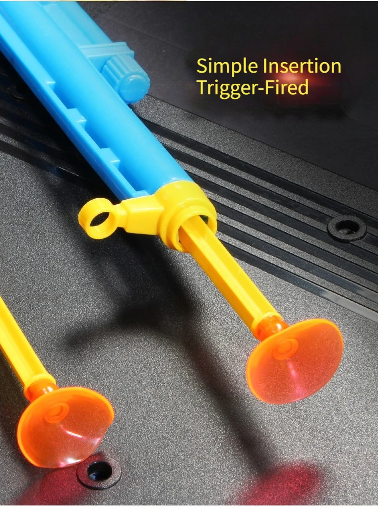 Saugnapf-Dartpistole aus Plastik für Jungen, Lehrreiches Interaktives Spielzeug, Mitgebsel für Kinderpartys, Piñata-Spielzeug, Geschenke – Detail 5