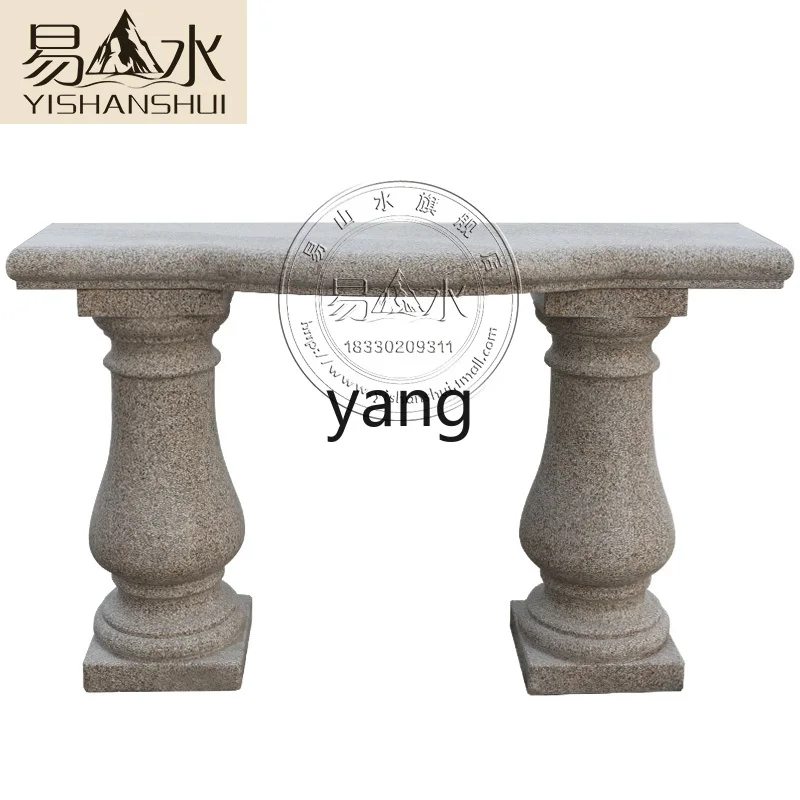 

Lmm Bonsai Base Flower Stand New Chinese Style Courtyard Decoration Pebble Stone Table