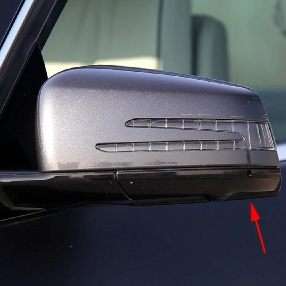 

For Mercedes-Benz GLK 2012-2015 W212 2009-2015 W221 2009-2013 with Floor Lamp Hole and Camera Hole Rearview Mirror Case Cover