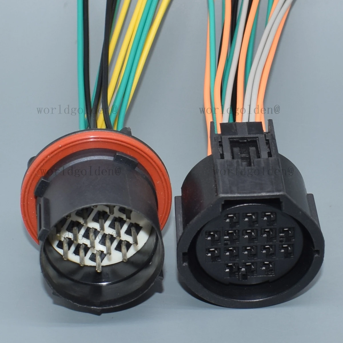 7282-3445-30 7283-3445-30 14Pin Male Female Socket For Auto Radar Sensor Wiring Refit car connector