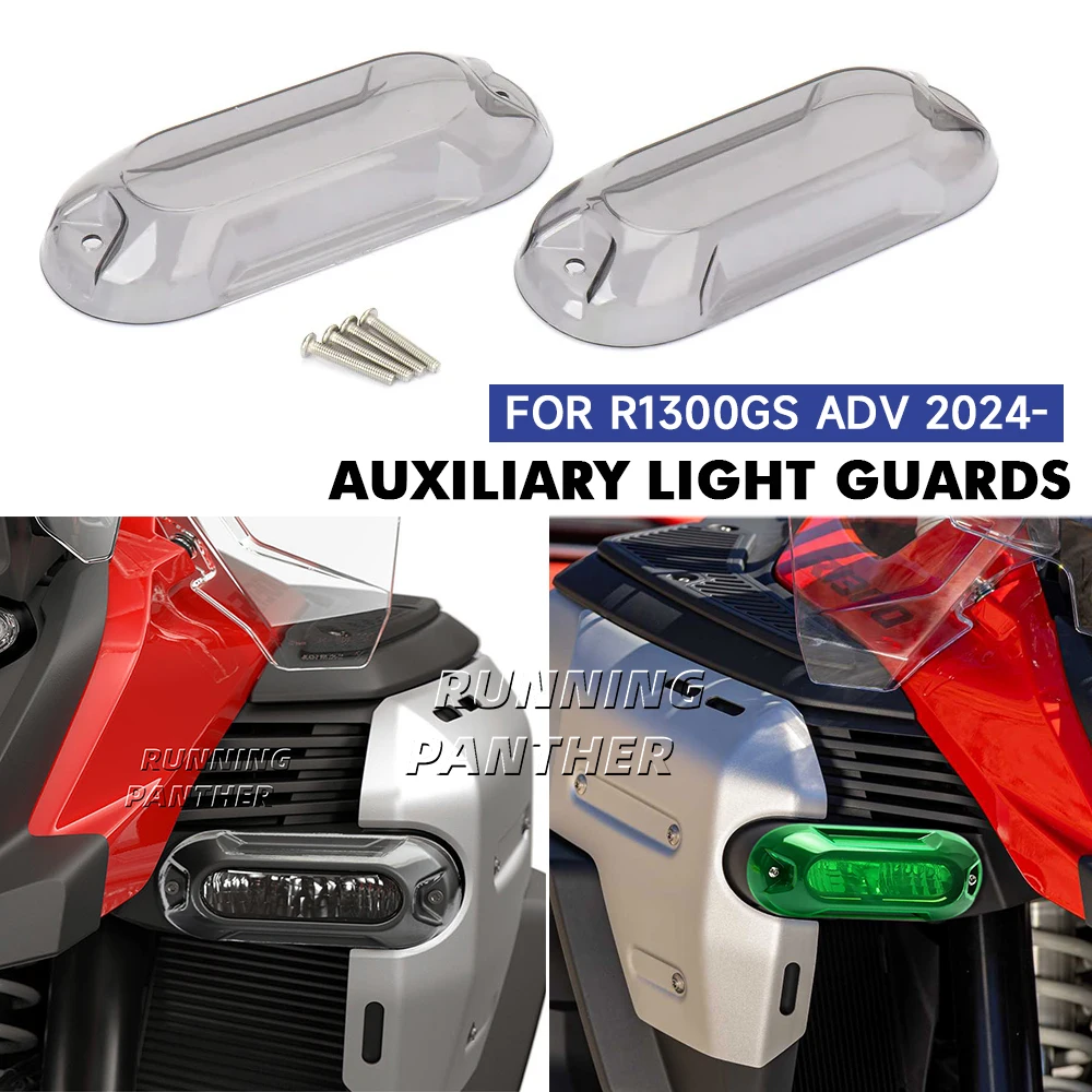 

For BMW R1300GS Adventure 2024- New Motorcycle Auxiliary light Guard Fog Lights Protector Lamp Protective Cover Accessories
