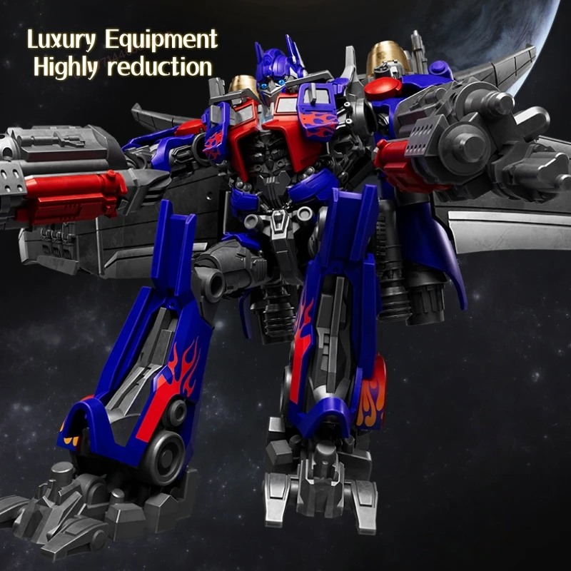 BLOKEES Transformers Classic Class Building Blocks Man Assembly Toy Wing Optimus Prime The Fallen Model Ornament Collection Gift