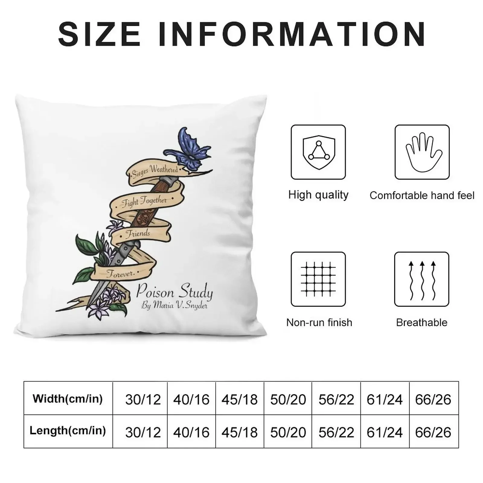 Original Poison Study Switchblade Quote Throw Pillow Pillow Cases Cushions For Sofa Plaid Sofa Pillows Aesthetic pillow