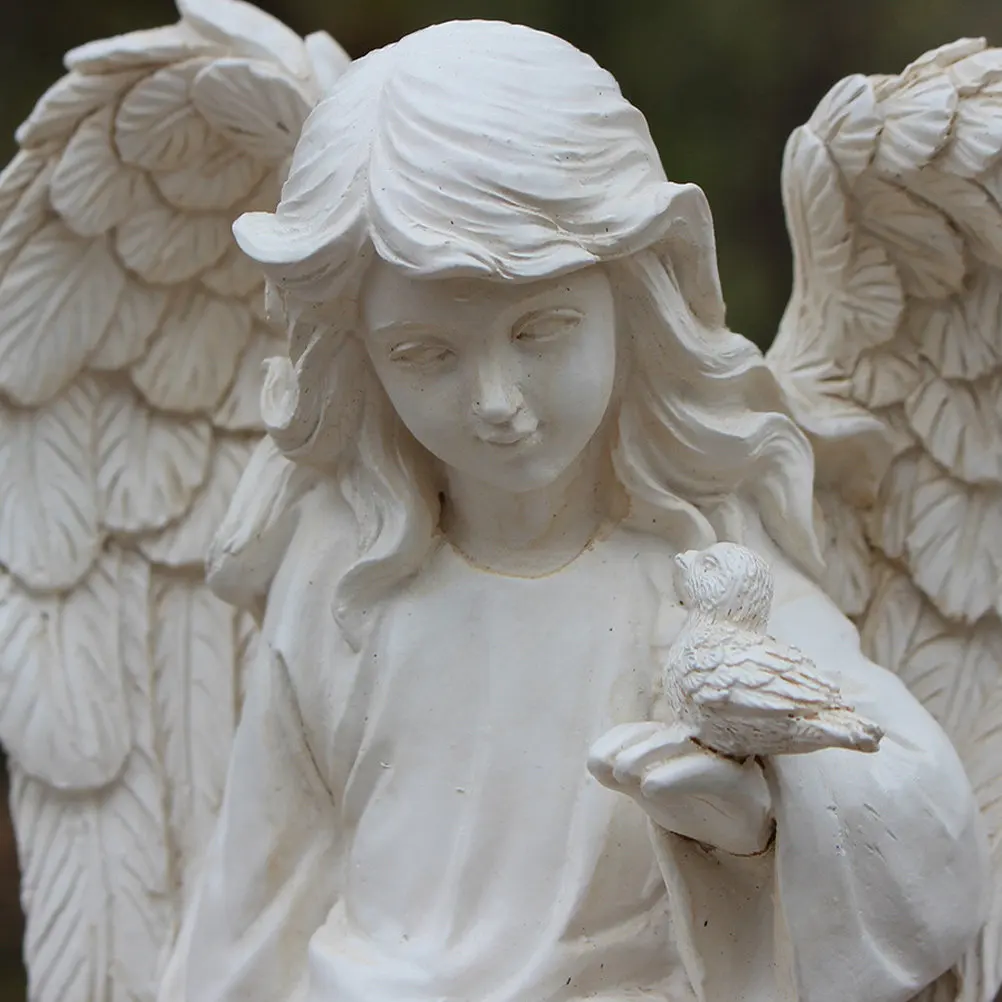 Cemetery Solar Light Stake Solar Angel Decorative Outdoor Lamp for Grave Garden Lawn Pathway Durable Garden Lawn Light
