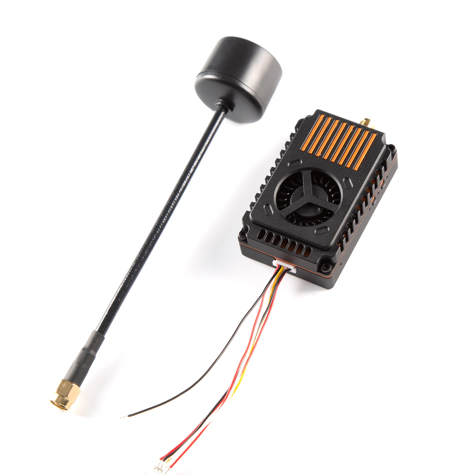 3.3Ghz 10W 고출력 VTX 16채널 비디오 송신기(CNC 쉘 포함) IRC Tramp 프로토콜 지원, FPV 장거리 드론용 3.3GHz VRX