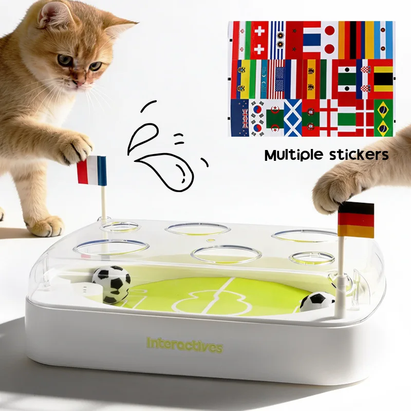Cat Football Field Intelligent Induction Kick Toy Interactive Puzzle Cat Toy