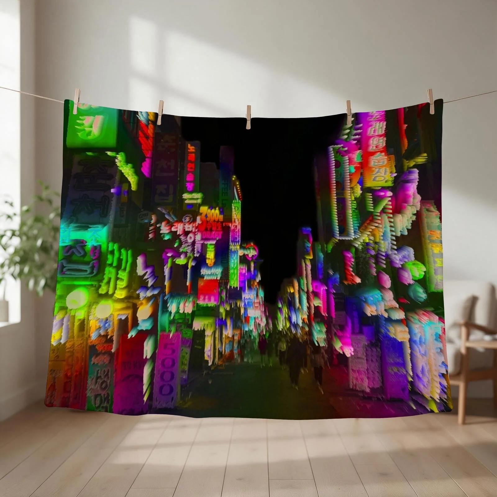acid trip night Throw Blanket decorative Baby Luxury Thicken Sofa Quilt Blankets