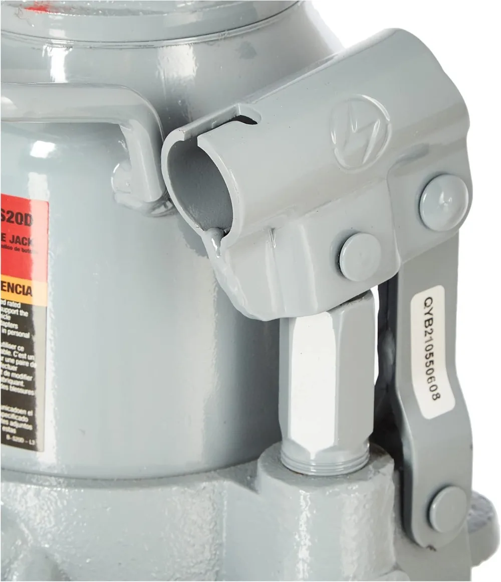 مقبس زجاجة هيدروليكي 20 طن مع سرج فولاذي ومسمار تمديد - أداة رفع موثوقة للأحمال الثقيلة #3