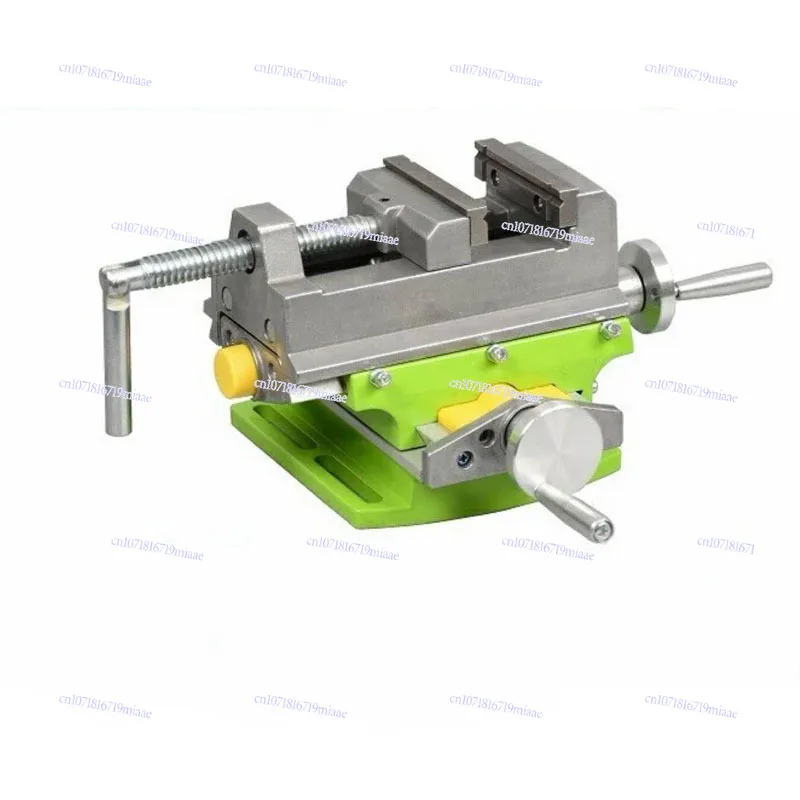 Rotatable cross pliers, multi-functional mini cross table sliding milling machine, suitable for bench drill electric drill