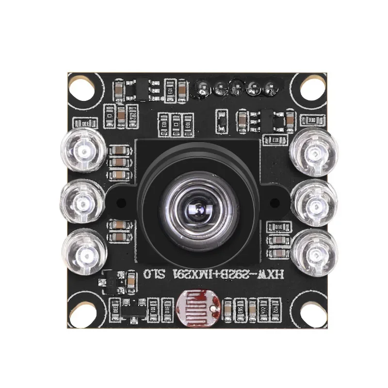 

New IMX291 1080P Starlight Level IR850 Distortionless 3.6mm 85Degree Infrared Night Vision Mini USB Web Camera Module