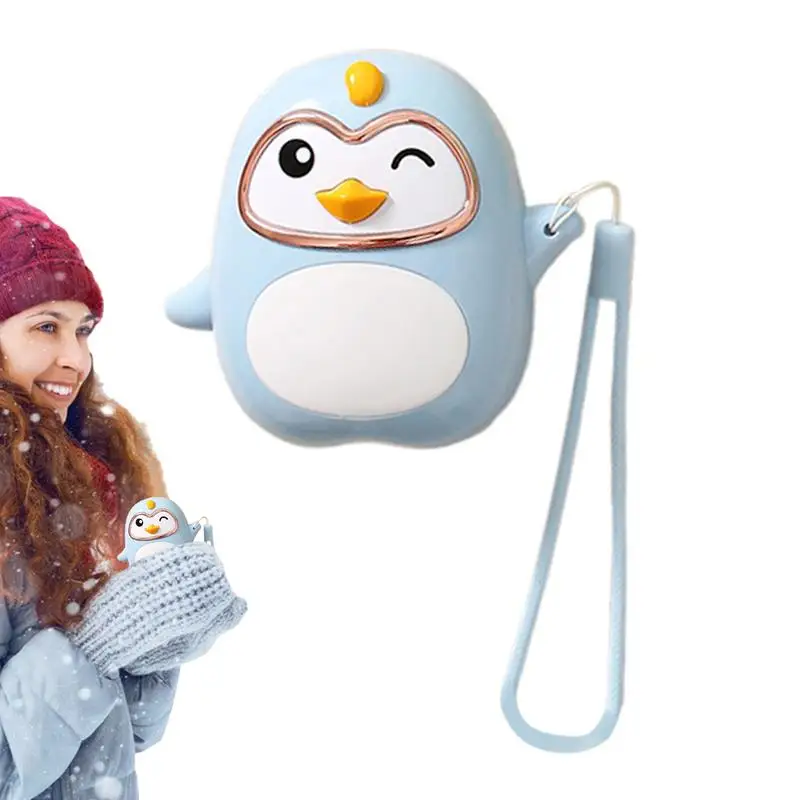 Hand Warmer 1200 Mah USB Multi-Function Pocket Cute Animal Winter Mini Electric Portable Hand Warmer Kids Students Gift