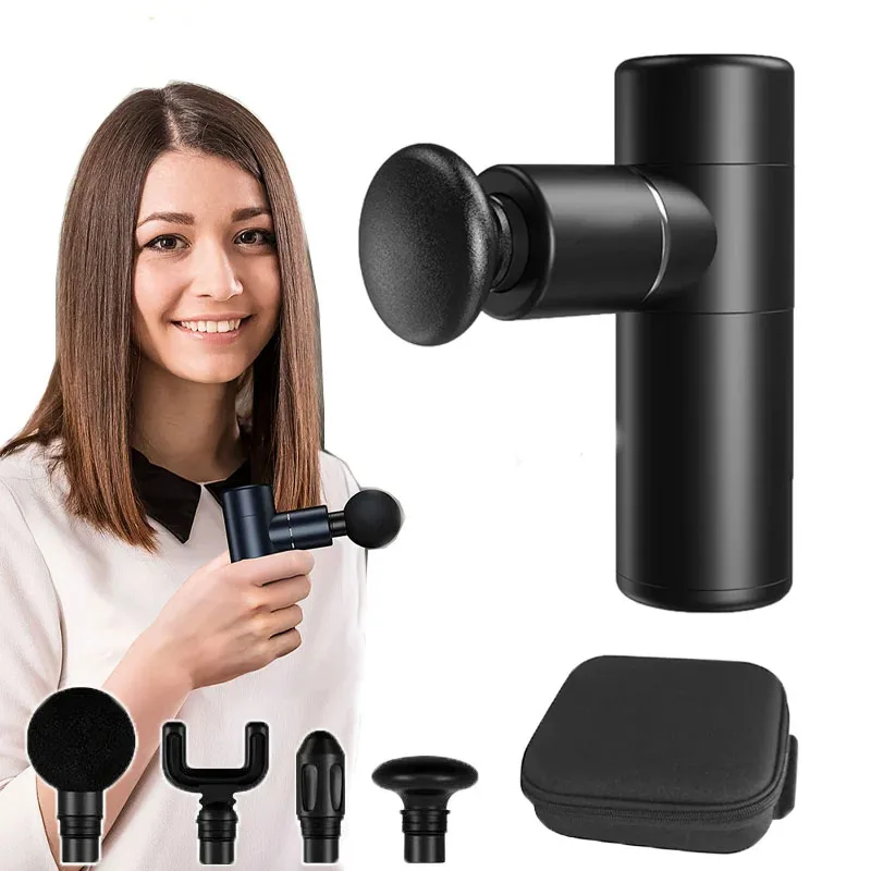 

Portable Mini Pocket Massage Gun, Deep Muscle Massager, Vibration Relief, Pain Relax, Fitness Therapy, Body Massage Relaxation