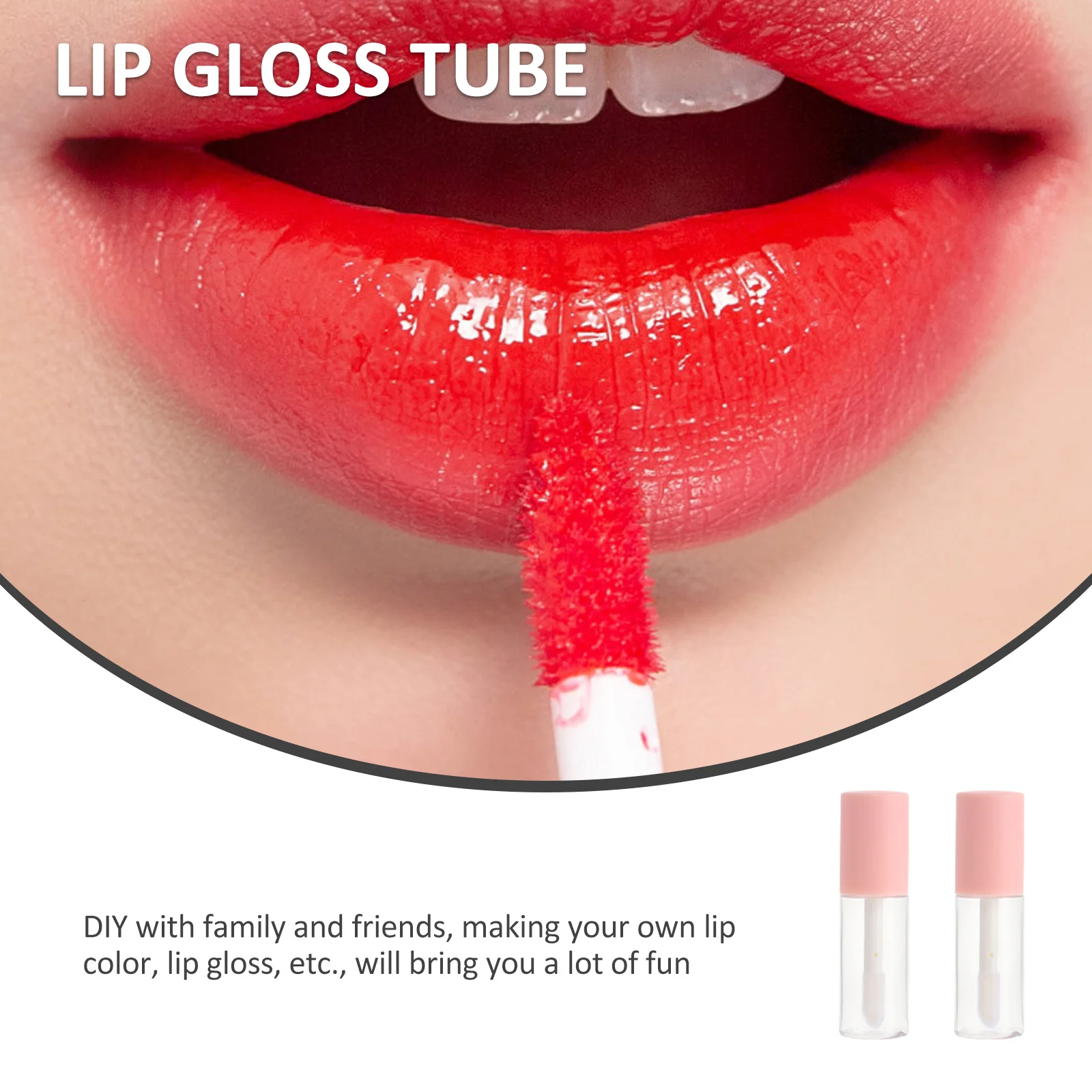 10 stks Glans Buis Diy Set Leeg Klein Licht Voor Reizen Lipolie Flessen Plastic Buizen Lip Dye Vloeistof Container Make-up