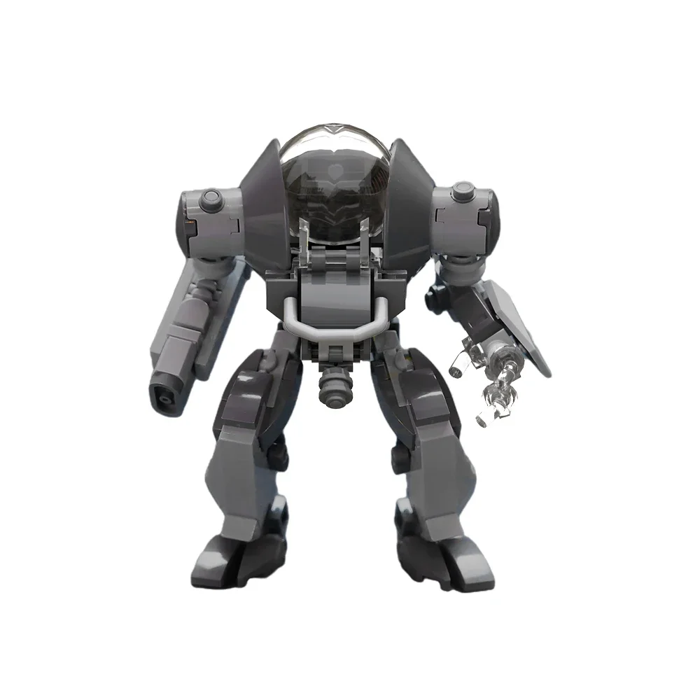 MOC War Machine Building Blocks Set Mechanics Robot Brick Model Game Action Figure Building Warrior Brick Toys for Kids Gift