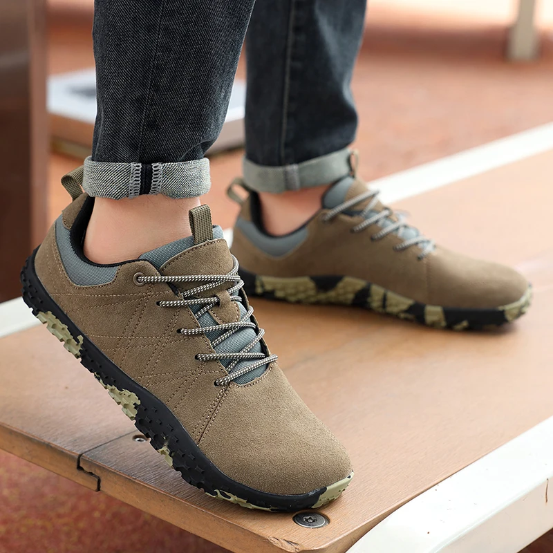 

YRZL 2025 Trail Running Boots Men Waterproof Anti Slip Outdoor Hiking Shoes Winter Comfortable Durable Trail Shoes for Trekking