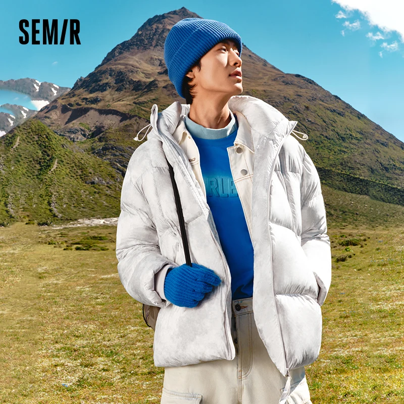 Semir-Doudoune Courte pour Homme, Manteau Imperméable, Carillon Polyvalent, Hiver 2023