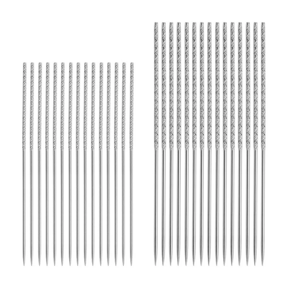 15PCS/Boxed Knurled Needle Lightweight Hand-knitting Tool Repair Sewing Needle Multifunctional Snag Repair Needle