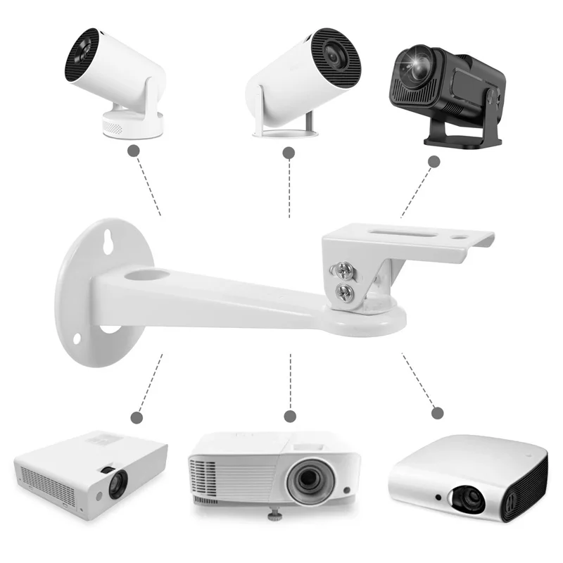 DITONG プロジェクター天井壁マウントブラケット HY300 プロ新 HY320MiNi 1/4 ネジ DV カメラホルダースタンドプロジェクターアクセサリー