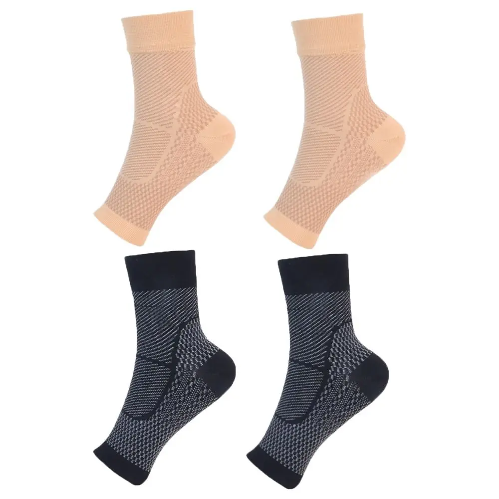 Ankle Joint Protection Open-toe Pressure Socks Reduce Vibration Sports Compression Socks Hosiery Sweat Absorption