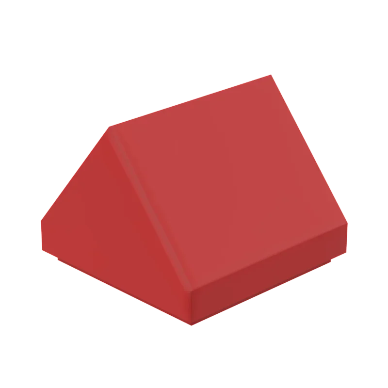 MOC 10PCS 35464 Inclinação Dupla 45 °   1x1 blocos de construção kit casa dupla tijolos educativos partícula quebra-cabeça brinquedo aniversário presentes do miúdo