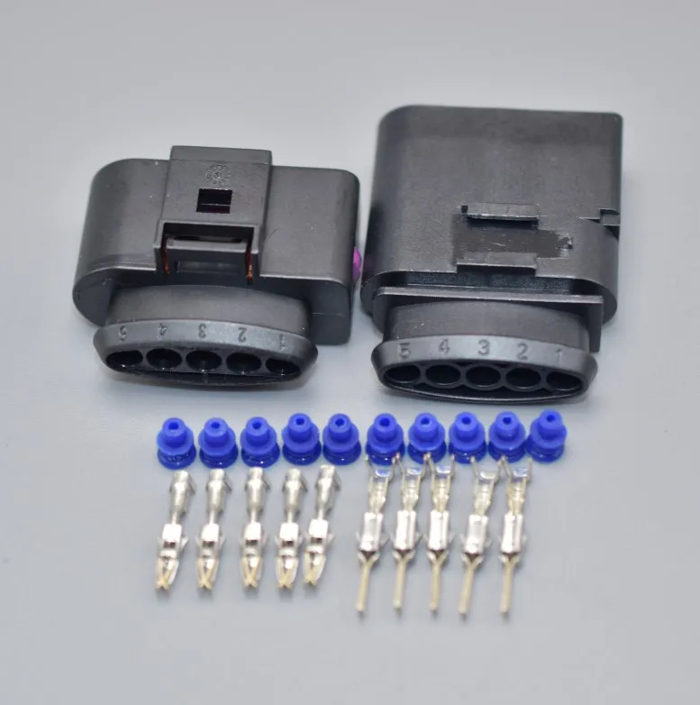 5Pin Connector Kit 6X0973825 1J0973725 for Universal Vehicles Exterior Lamp Wiring Repair car connector
