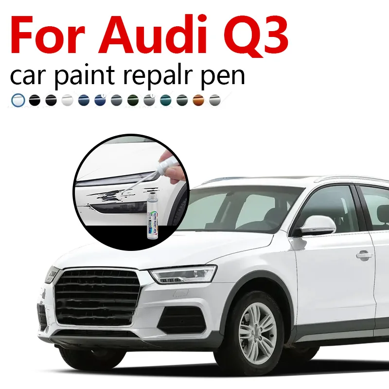 

Paint Repair Pen Touch Up Scratch Remover DIY Auto Accessories Black White Orange Silver Brown Red For Audi Q3 2011-2025 8U F3