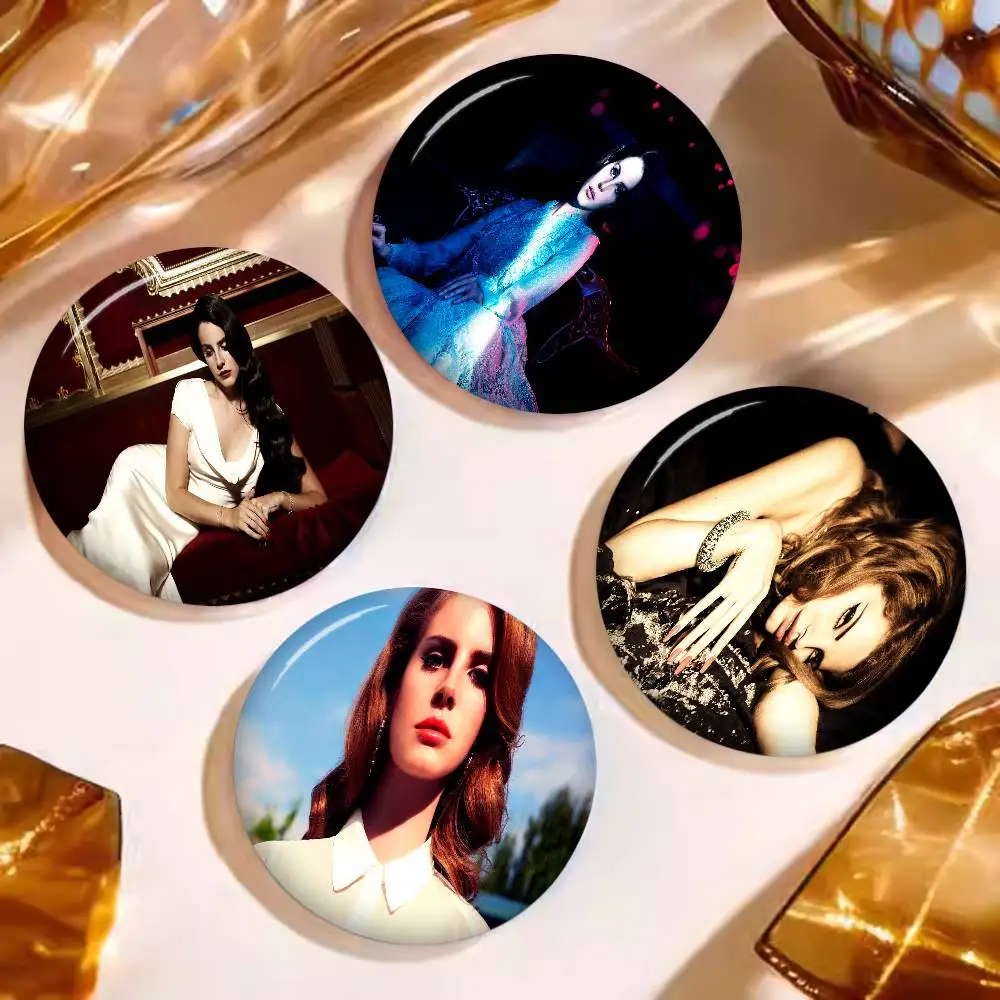 Lana Del Rey Anime Brooches Cute Cartoon  Badge Jacket Jeans Lapel Pin Gift Accessorie