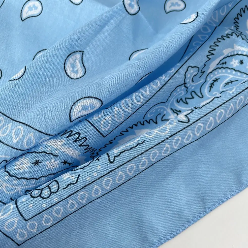 Headband Small Square Scarf Triangle Scarf Scarf Hair Band Cashew Nut Print Scarves Clothing Accessories Hair Scarf