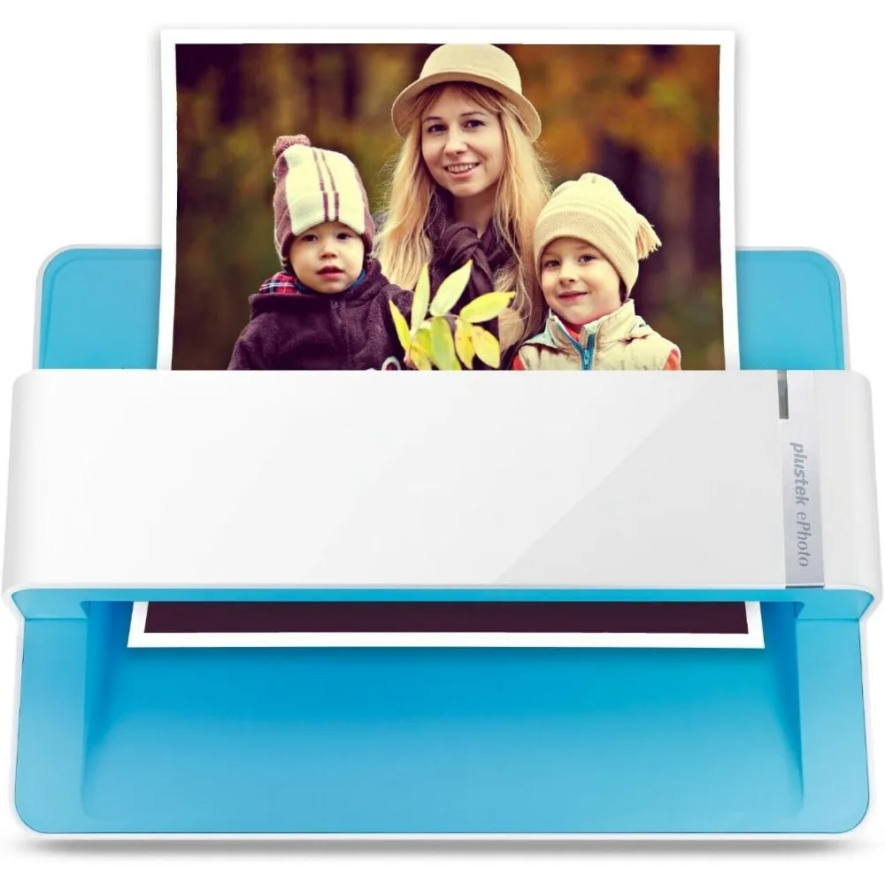 

NEW-Plustek Photo Scanner ePhoto Z300, Scans 4x6 inch Photos in 2 Seconds, Auto crop and deskew with CCD Sensor,Supports Mac &PC