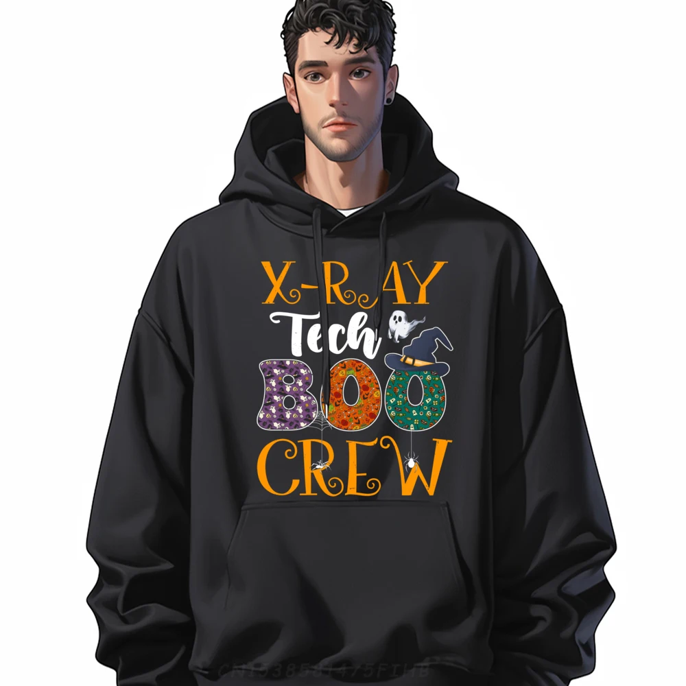 

X Ray Tech Boo Crew Nursing Halloween Ghost Costume Street Wear Hoodie New Hoodies Luxury Brand Party