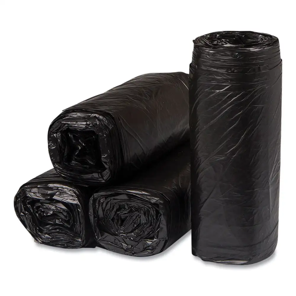 

Group High-Density Can Liner 24 X 33 16Gal 8Mic Black 50/Roll 20 Rolls/Carton S 243308 K